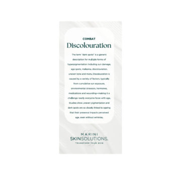 Marini discolouration patient leaflet