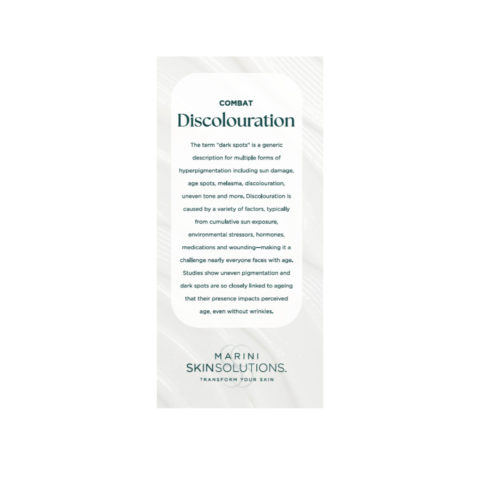 Marini discolouration patient leaflet